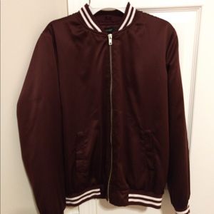 Forever 21 Padded Varsity Jacket